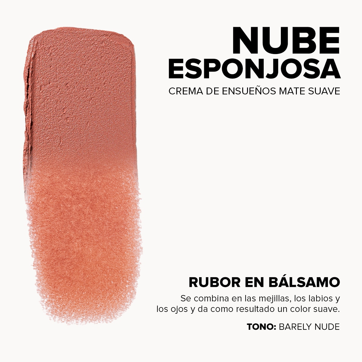 NUDESTIX STAX ALL OVER COLOR BLUSH BALM (RUBOR EN CREMA PARA ROSTRO)